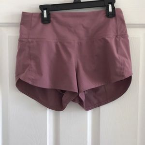 Lulu lemon speed shorts